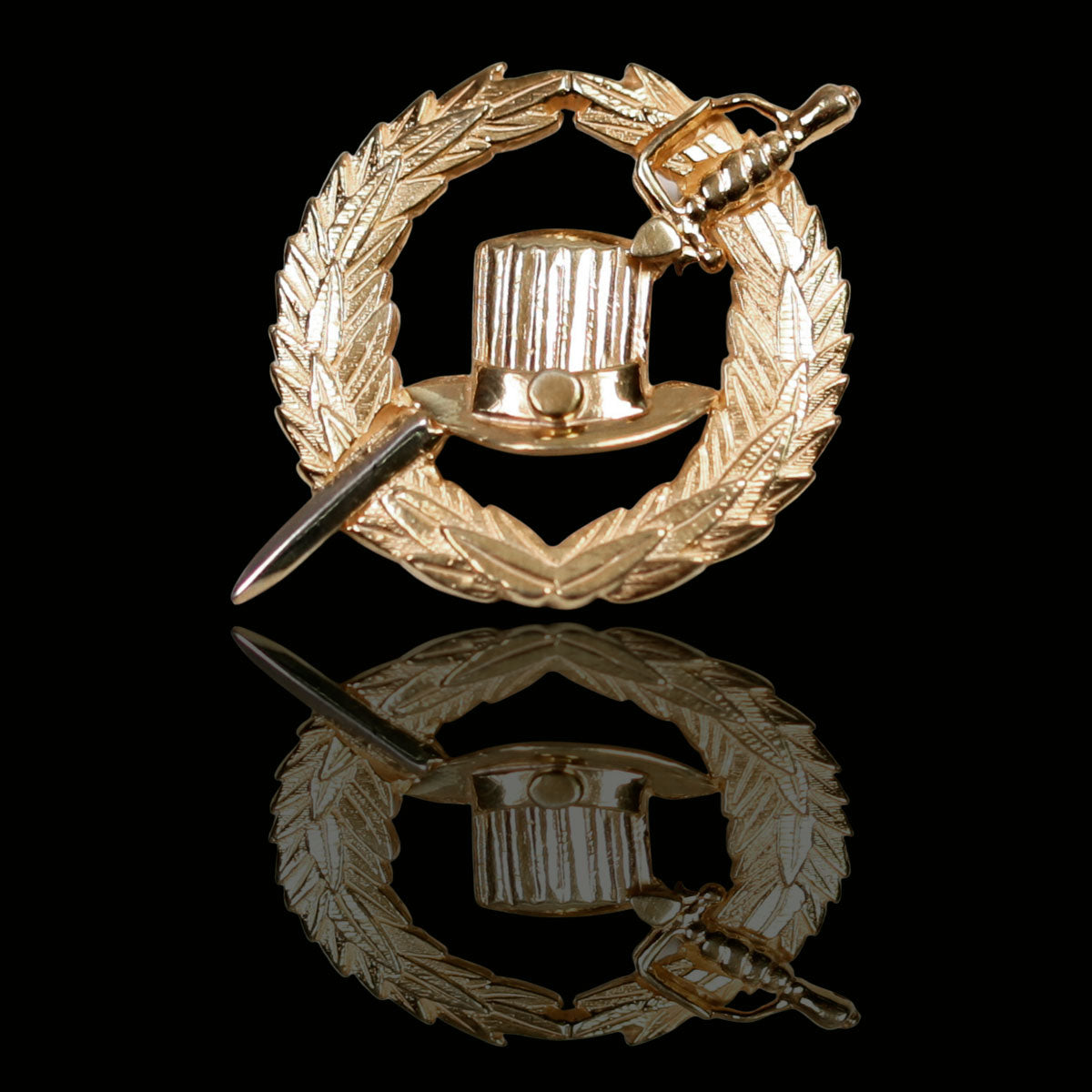 Tohtorinlyyra - 14 karaatin keltakultainen